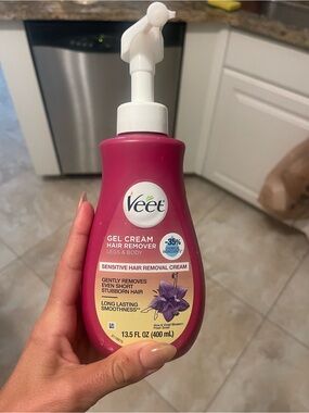Sensitive Gel Cream Hair Remover - Pink (13.5 fl oz)